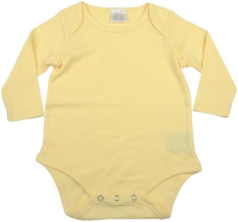 KidzStuff Insect Repellant Long-Sleeved Onesies, Yellow, 18-24 Months