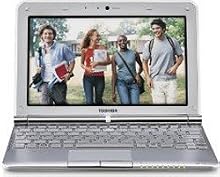 Toshiba Mini NB305-N410WH 10 1-Inch Frost White Netbook - 11 Hours of Battery Life