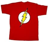 Officially Licensed DC Comics Flash Logo T-Shirt XXL
