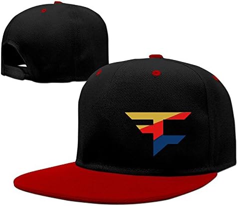 CINROPER Adjustable Faze Clan Logo Baseball Hat Cap Red One Size