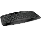 Microsoft - Arc Keyboard - Clavier sansfil - Nano-récepteur USB - Noir
