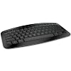 Microsoft Arc Keyboard Clavier sans fil Nano-r�cepteur USB Noir