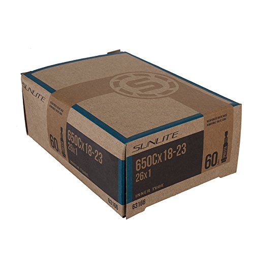 Sunlite Standard Presta Valve Tubes, 650c x 18 - 23 (26 x 1