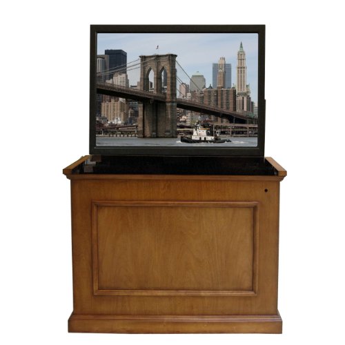Elevate TV Lift Cabinet in Honey Oak