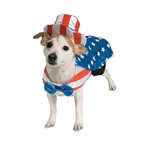Rubie's Costume Co 34595 Uncle Sam Pet Costume Size Small
