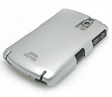 Cozip Brand Rubberized Polycarbonate Snap On Back Slim fit Case Cover for RIM BlackBerry Curve 8300 series 8300 / 8310 / 8320 / 8330 ( Silver )