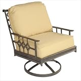 Windham Castings 1018 / C1018CB / C1018TB Provence Swivel Club Chair Frame and Cushions