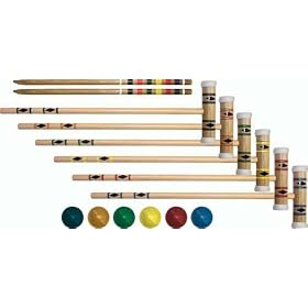 Click here to buy 6 Player Contender Croquet Set.