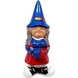NCAA Kansas Jayhawks Cheerleader Garden Gnome