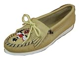 MINNETONKA(�ߥͥȥ�) Thunderbird Smooth Leather Boat Sole