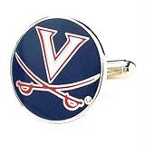 Cufflinks Virginia UVA Cavaliers NCAA Logo'd Executive Cufflinks w/ Jewelry Box