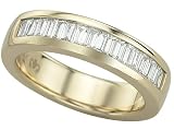 14K Baguette Cut Diamond Woman's Wedding/Anniversary Band - 0.50 Ct.