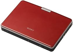 Sony DVP-FX810/R 8-Inch Portable DVD Player, Cherry Red
