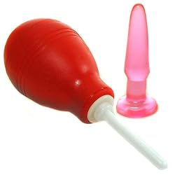 California Exotics / Swedish Erotica Deluxe Anal Douche Enema Bulb Anal Sex Toy Kit