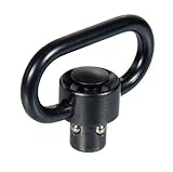 UTG Heavy Duty Push Button QD Sling Swivel, 1.25-Inch Loop