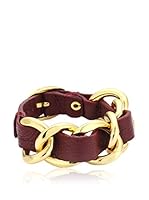 Mike Ellis New York Pulsera (Marrón)