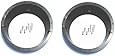 Harley-Davidson Ultra and Roadglide 5.25" to 6.5" Inch Factory to Aftermarket Speaker Adapter Converter Trim Ring (2005, 2006 2007 2008 2009 2010 2011)