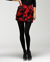 Blooming Front Drape Mini Skirt