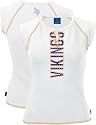 Minnesota Vikings Women's NFL Team Slit Neck Tee