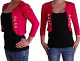 EyeCatch TM - Celeste Milit�r Style Cardigan Bolero J�ckchen
