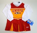 NFL Reebok Kansas City Chiefs 2 Piece Cheerleader Jumper Kids Large (Size 7)