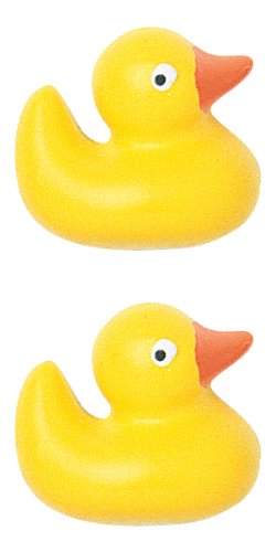  JHB International Inc Rubber Duck Novelty Button, 2-Per Card