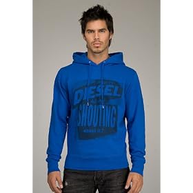 Diesel Tiamacolno-Bis Blue Hoodie