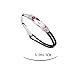 Silver Crystal Diamond Accent Luxury Queen Bracelet for women teenage girls, with a Gift Box, Made with SWAROVSKI Crystal, Rose Red