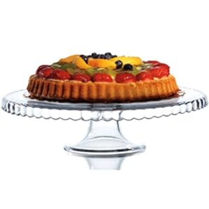 Clear Glass 12 Pedestal Wedding Cake Stand