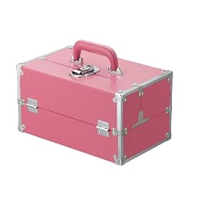 Japonesque Medium Train Case - Pink