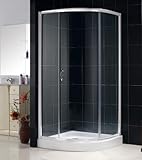 IMAGE OF Dreamline SHEN-7231316-01 Sparkle 31x31 Glass Shower Enclosure, Chrome