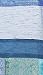 Multi-Fabric Embroidered Curtain Turquoise CT250-01