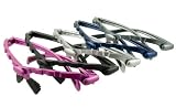 C-2 Safety Glasses PINK Frame Yellow Tint Lenses (Black Frame Shown