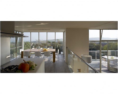 10×8 Photograph (25x20cm) House in Kent, Kitchen/dining area with views by Arcaid