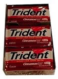 Trident Sugarless Gum Cinnamon Flavor