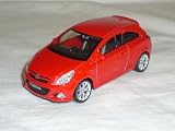 Produkt-Bild: OPEL CORSA ROT D 3 T&Uuml;RER 1/43 WELLY MODELL AUTO MODELLAUTO