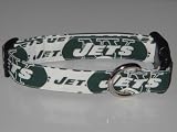 NFL New York Jets Football Dog Collar X-Small 3/4"