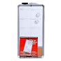 Dooley Boards Metallic Framed Magnetic Calendar Dry Erase Board with Cork Strip, 8 x 17 Inch, Metallic (817CALMG)