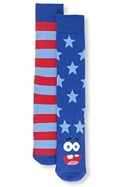 2 Pairs of Cotton Rich Face Thermal Welly Socks