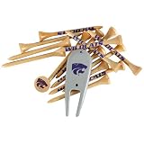 Kansas State Wildcats NCAA Tee, Marker, Divot Tool Pack