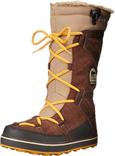Sorel Women's Glacy Explorer Cold Weather Boot, Tobacco, 7 M US