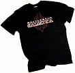 Battlestar Galactica Logo with Phoenix Adult T-Shirt
