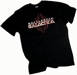 Battlestar Galactica Logo with Phoenix Adult T-Shirt