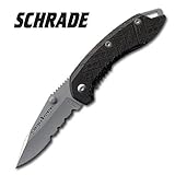 Schrade SCHAS1M Extreme Survival Serrated Medium Magic Assisted Opening