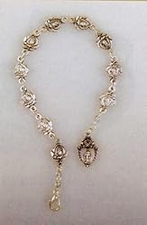 Bracelet with Roses and Centerpiece - MADE IN ITALY