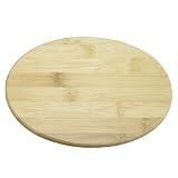 American Metalcraft Oval Bamboo Underliner 8-3/4' Long