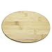 American Metalcraft Oval Bamboo Underliner 8-3/4" Long