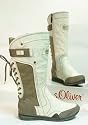 s.Oliver Damen Stiefel offwhite / braun