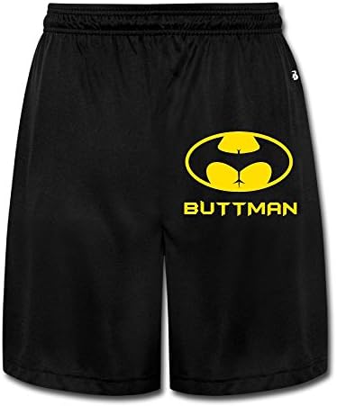 Buttman Funny Spoof Parody Mens Running Short Sweatpants XL