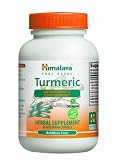 Himalaya Pure Herbs Turmeric, Antioxidant, 222.2 mg Curcuminoids, 60 Capsules, (Pack of 2)